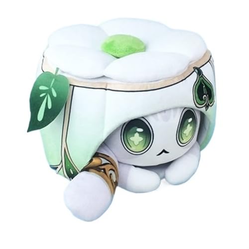 TOPLITHE Genshin Plüsch, Scaramouche Nahida Klee Furina ZhongLi Neuvillette Lyney Tartaglia Plüschfigur Impact Puppe Anime-Kollektion for Fans Geschenke(Nahida,16CM/6IN) von TOPLITHE