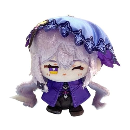 TOPLITHE Honkai Star Rail Kuscheltier, 12CM Kawaii Anime Plüsch Schlüsselanhänger Weiche Entzückende Baumwoll Plüschpuppe for HSR Fans Geschenke(Size:Black Swan) von TOPLITHE