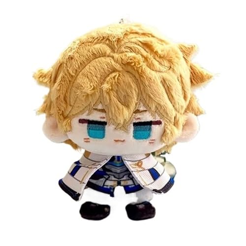 TOPLITHE Honkai Star Rail Kuscheltier, 12CM Kawaii Anime Plüsch Schlüsselanhänger Weiche Entzückende Baumwoll Plüschpuppe for HSR Fans Geschenke(Size:Gepard) von TOPLITHE