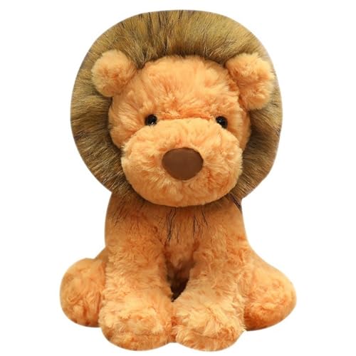 TOPLITHE Löwe Plüschtier, Weiches Tier Plüschtier mit Flauschiger Mähne Kuschelspielzeug for Mädchen und Jungen(35CM/13IN) von TOPLITHE
