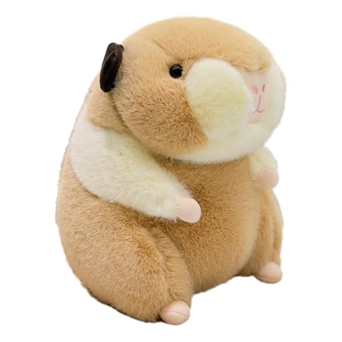 TOPLITHE Niedliche Meerschweinchen Plüsch, Cuddly Weiches Stofftier Cartoon Plüschspielzeug for Kinder Jungen Mädchen Geburtstag (Beige,55CM/21IN) von TOPLITHE