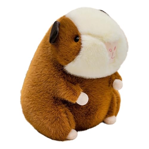 TOPLITHE Niedliche Meerschweinchen Plüsch, Cuddly Weiches Stofftier Cartoon Plüschspielzeug for Kinder Jungen Mädchen Geburtstag (Brown,30CM/11IN) von TOPLITHE