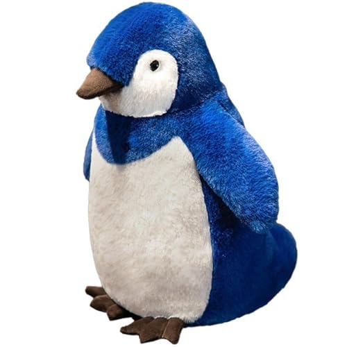 TOPLITHE Pinguin Kuscheltier, Anmutig und Flauschig Kuscheliger Begleiter Plüschtier Spielzeug Puppe for Kinderzimmerdekoration(Blue,50CM/19.6IN) von TOPLITHE