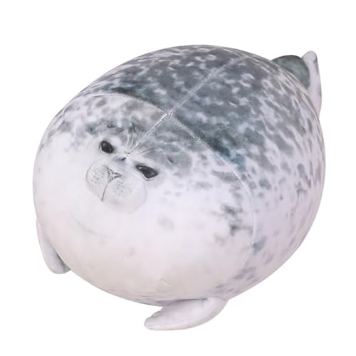 TOPLITHE Robben Kuscheltie, Weiches Stofftier Molliges Robben Plüschkissen Geschenke for Jungen Und Mädchen Geburtstag Weihnachten(20CM/7.8IN) von TOPLITHE