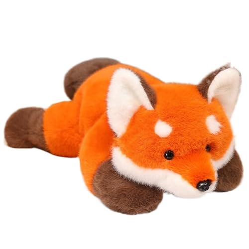 TOPLITHE Roter Panda Kuscheltier, Entzückende Kuscheltiere Süßes Rotes Panda Plüschtier Stofftier for Mädchen und Jungen Weihnachtsdekoration(Redfox,28CM/11IN) von TOPLITHE
