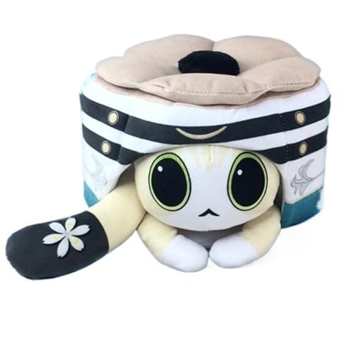 TOPLITHE Star Rail Kuscheltier, Firefly Silver Wolf Sparkle Dan Heng Blade Kafka Clara Honkai Plushie Figure Doll Anime Collection for Fans Geschenke (Color : Luocha, Size : 32CM/12IN) von TOPLITHE