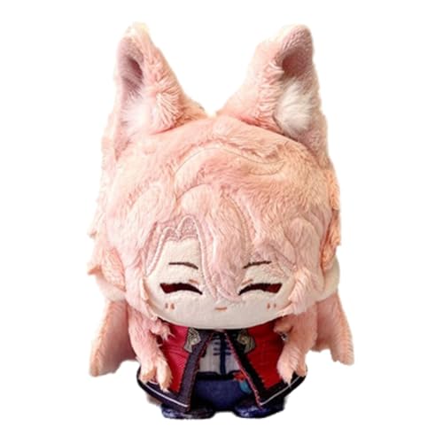 TOPLITHE Star Rail Plüsch, 12CM Niedliches Anime Plüschtier Honkai Schlüsselanhänger Weiches Baumwollstoff Puppe for HSR Gamer Fans Geschenke(Jiao qiu) von TOPLITHE