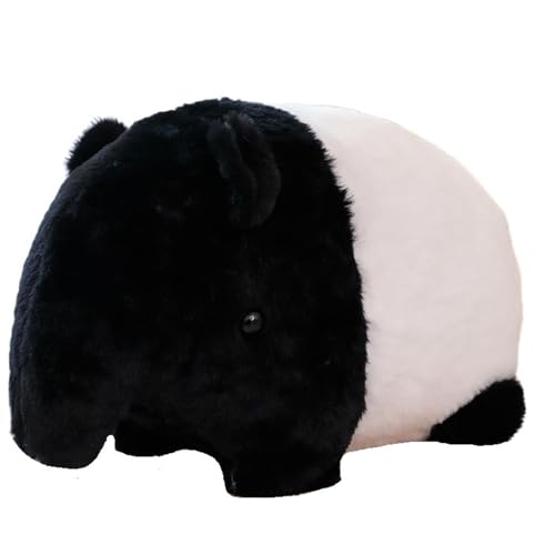 TOPLITHE Tapir Plüschtier, Süßer Regenbogen Tapir Kuscheltier Ameisenbär Plüschtier Kreativitätsgeschenk for Jungen Mädchen for Geburtstag(Black) von TOPLITHE
