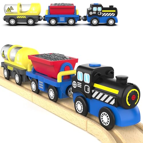 TOPLIVING Zubehör batteriebetriebene Lokomotive Zug, Engineering passt alle für Kleinkinder, Motor leistungsstarke Spielzeug für Holzeisenbahn-System, Zug für Kinder TOPLIVING Zubehör batteriebetriebene Lokomotive Zug, Engineering passt alle für Kleinkinder, Motor leistungsstarke Spielzeug für Holzeisenbahn-System, Zug für Kinder von TOPLIVING