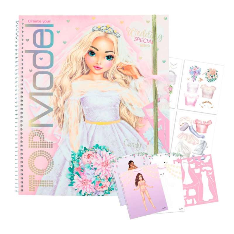 Create your TOPModel Wedding Special Malbuch von TOPModel