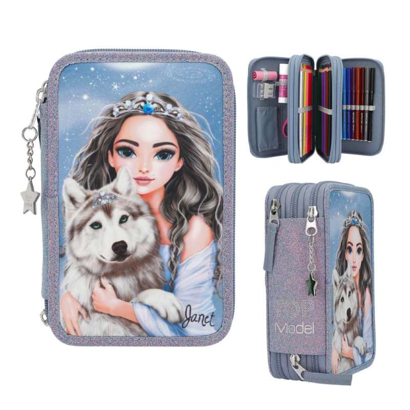 TOPModel 3 Fach Federmäppchen WOLF TOPModel 3 Fach Federmäppchen WOLF von TOPModel