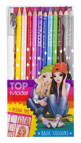 TOPModel Buntstifteset 12 Basi c Farben von Depesche