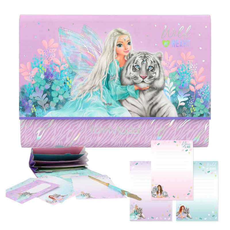 TOPModel Briefpapier in Fächermappe TIGER von TOPModel