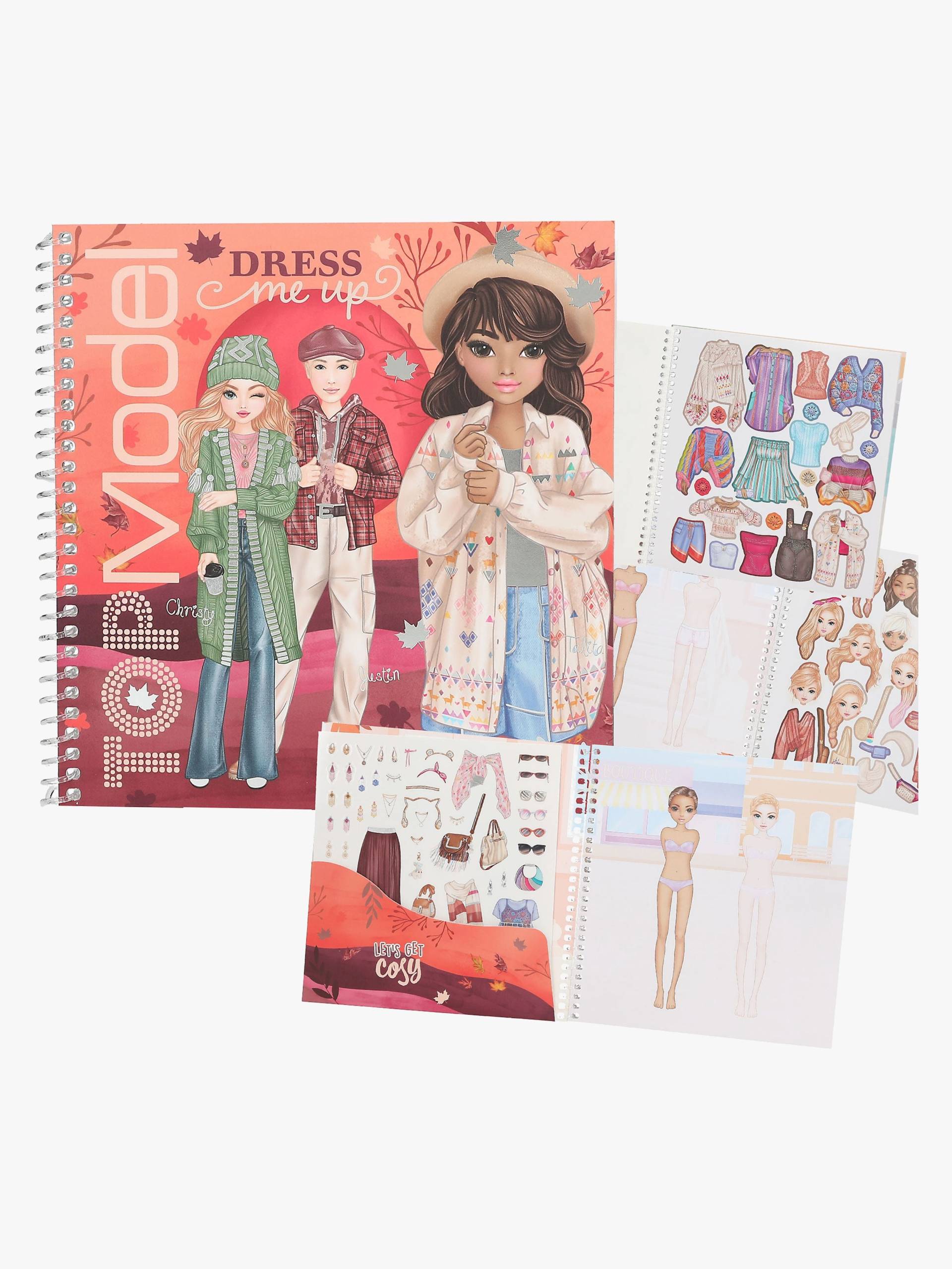 TOPModel Dress Me Up Stickerbuch Cosy von TOPModel
