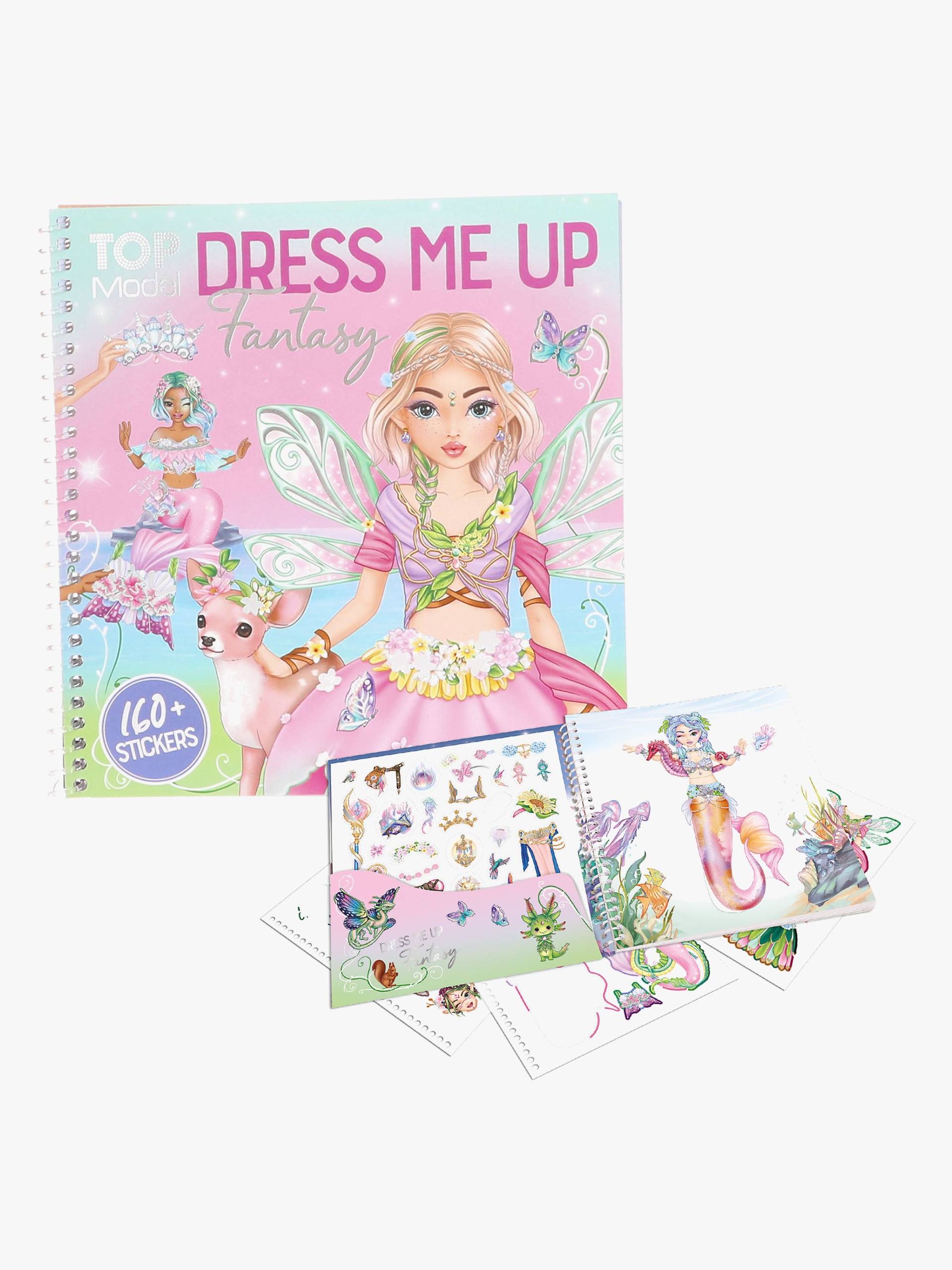 TOPModel Dress Me Up Stickerbuch Fantasy von TOPModel