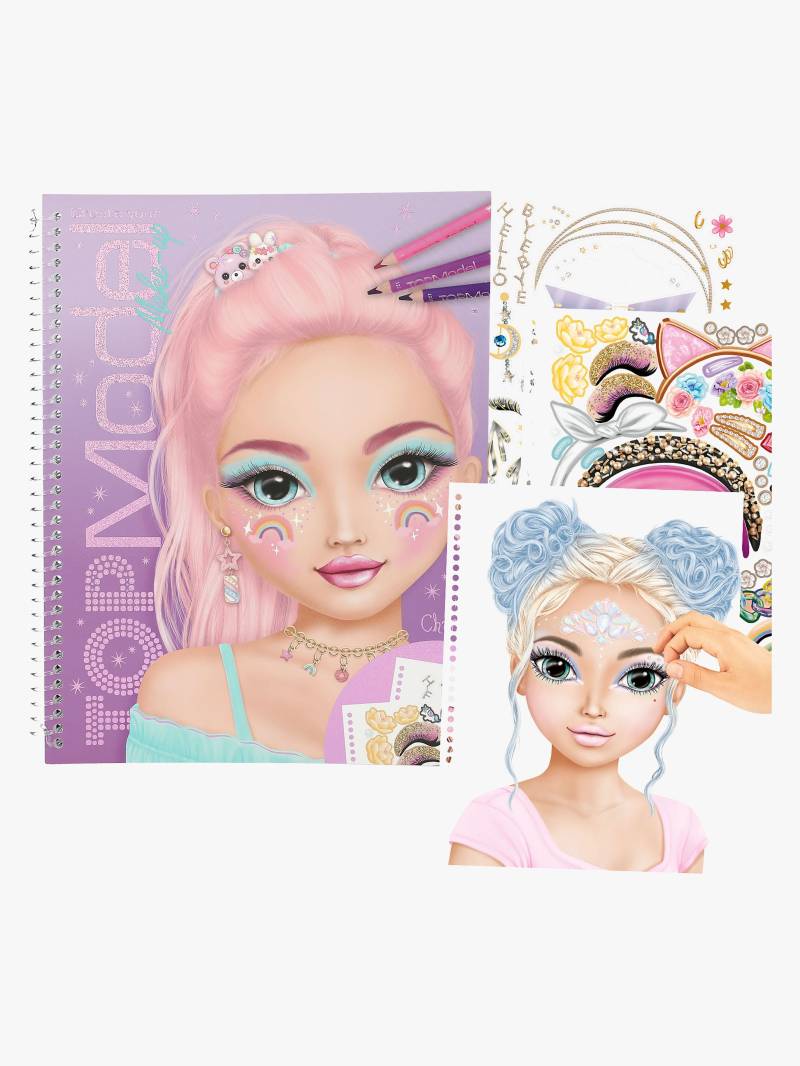 TOPModel Malbuch Create Your Glam Look von TOPModel