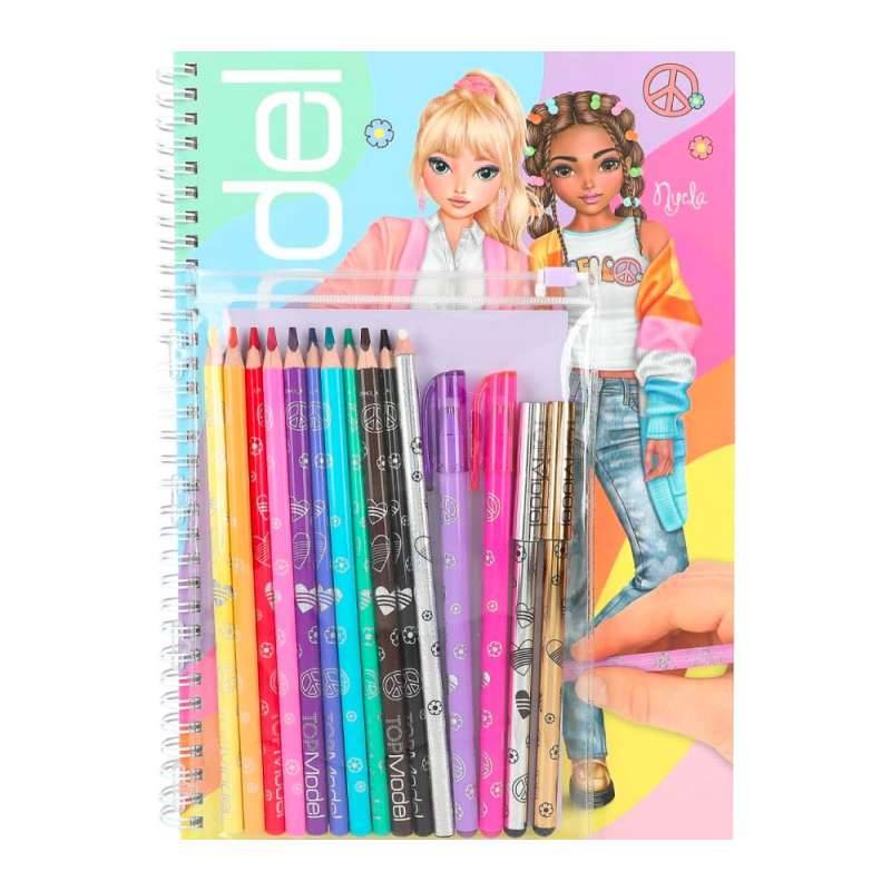 TOPModel Malbuch-Set von TOPModel