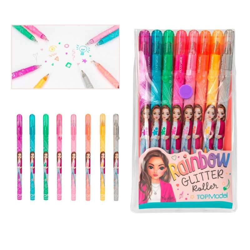 TOPModel Rainbow Glitter Gel Set von TOPModel