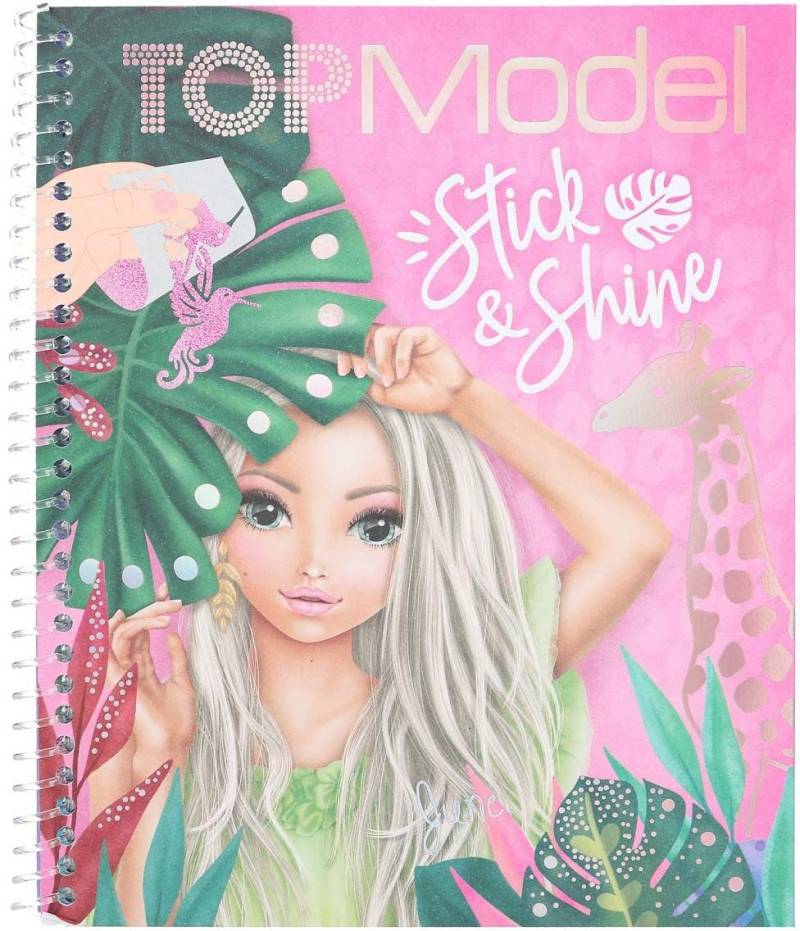 TOPModel Stick &  Shine Malbuch von TOPModel