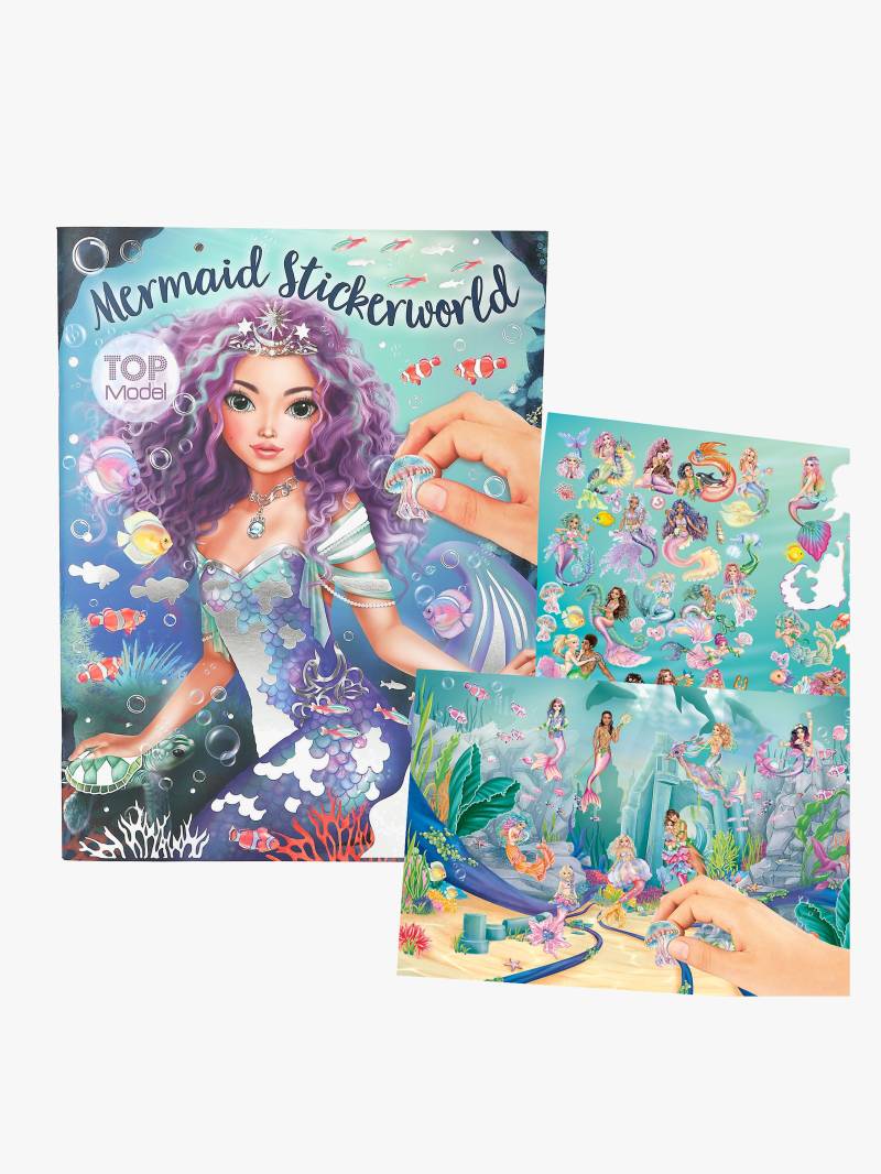 TOPModel Stickerworld Stickerbuch Meerjungfrau, Metallic TOPModel Stickerworld Stickerbuch Meerjungfrau, Metallic von TOPModel
