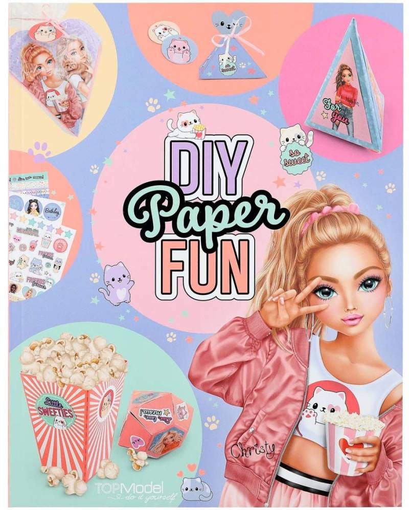 TOPmodel Bastelbuch DIY Paper Fun von TOPModel