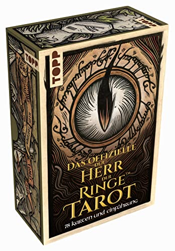 Das Herr der Ringe-Tarot. Das offizielle Tarot-Deck zu Tolkiens legendärem Mittelerde-Epos: 78 Karten & Einführung in hochwertiger Box - großes und kleines Arkana, auch für Tarot-Einsteiger von TOPP
