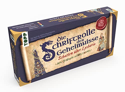 Die Schriftrolle der Geheimnisse – Schatten über Lysharia: Fantasy-Rätselreise auf 1,80 Meter! Suche auf der Wimmel-Landkarte mit epischer Geschichte. Aus der APEX-Ideenschmiede. Die Schriftrolle der Geheimnisse – Schatten über Lysharia: Fantasy-Rätselreise auf 1,80 Meter! Suche auf der Wimmel-Landkarte mit epischer Geschichte. Aus der APEX-Ideenschmiede. von Frech