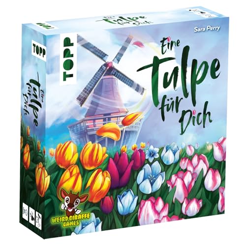 Eine Tulpe für Dich – Kartenspiel: Wer Punkte verschenkt, gewinnt! Das clevere Feel Good Kartenspiel für Freunde, Familie oder als Geschenk von Frech