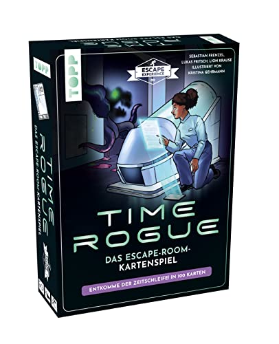 Escape Experience – Time Rogue. Rätseln, kombinieren und entscheiden, um der Zeitschleife zu entkommen: Das Escape-Room-Erlebnis als Kartenspiel! von TOPP