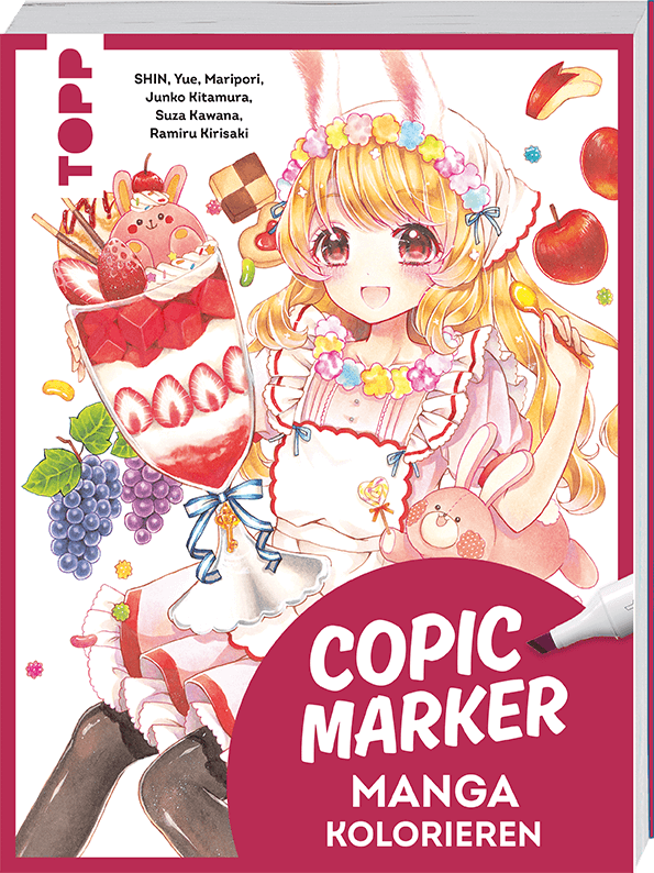TOPP Kreativbuch: Copic Marker - Manga kolorieren TOPP Kreativbuch: Copic Marker - Manga kolorieren von TOPP