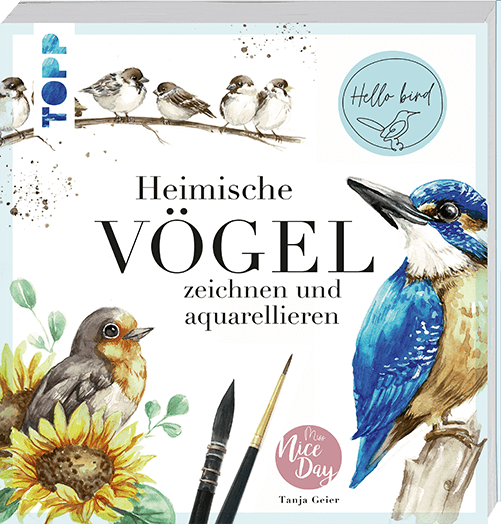 TOPP Kreativbuch: Heimische Vögel zeichnen & aquarellieren TOPP Kreativbuch: Heimische Vögel zeichnen & aquarellieren von TOPP
