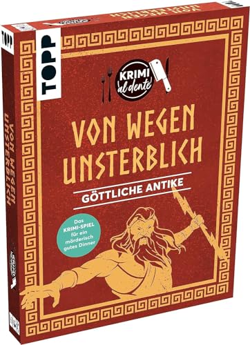TOPP Krimi al dente - Göttliche Antike: Von wegen unsterblich: Für 4-6 Personen. Mit Namensschildern, Rollenheften, Ereignissen, Rezepten sowie Deko- und Kostümtipps, White TOPP Krimi al dente - Göttliche Antike: Von wegen unsterblich: Für 4-6 Personen. Mit Namensschildern, Rollenheften, Ereignissen, Rezepten sowie Deko- und Kostümtipps, White von TOPP