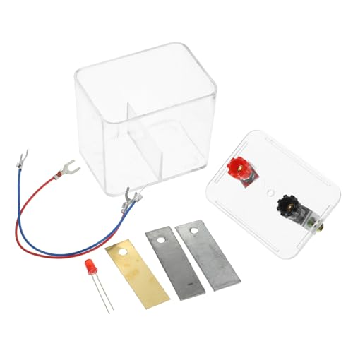 TOPPERFUN 1satz Experimentalset Für Herstellung Von Obstbatterien Wissenschaftliches Experimentierkit Für Schüler Und Zinkplatten Für Energieforschung Und Chemische Experimente von TOPPERFUN