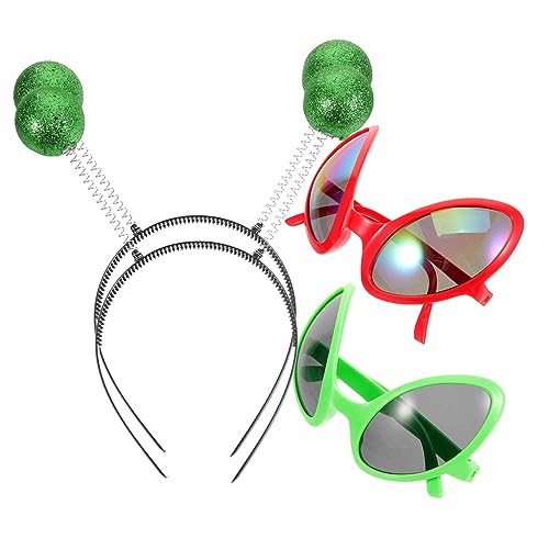 TOPPERFUN 1 Satz Lustige Brille Anzug Cosplay -Kostüm-Requisite -Kostüm für Außerirdische Brille Rave-Brille Partyzubehör -Requisite Brillenzubehör Abs TOPPERFUN 1 Satz Lustige Brille Anzug Cosplay -Kostüm-Requisite -Kostüm für Außerirdische Brille Rave-Brille Partyzubehör -Requisite Brillenzubehör Abs von TOPPERFUN