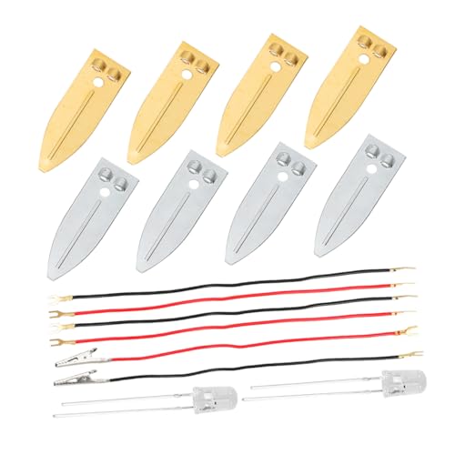 TOPPERFUN 1 Satz Wissenschaftliches für DIY Kupfer Elektroden für Experimente für Schule und Zuhause von TOPPERFUN