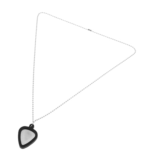 TOPPERFUN 1 Set Gitarrenplektrum Halskette Für E Gitarre Bassgitarrenplektren Gitarrenschmuck Gitarrenplektrum Halter Displayhalter Musik Halskette Schwarzer Edelstahl TOPPERFUN 1 Set Gitarrenplektrum Halskette Für E Gitarre Bassgitarrenplektren Gitarrenschmuck Gitarrenplektrum Halter Displayhalter Musik Halskette Schwarzer Edelstahl von TOPPERFUN