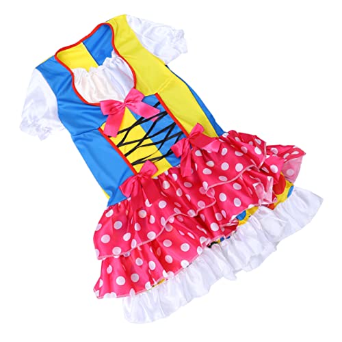 TOPPERFUN 1 Stück Clown Kostüm für Erwachsene Kreatives Cosplay Outfit mit Bunten Prints für Halloween und Karneval und Wiederverwendbar Einheitliche für Partys und Auftritte TOPPERFUN 1 Stück Clown Kostüm für Erwachsene Kreatives Cosplay Outfit mit Bunten Prints für Halloween und Karneval und Wiederverwendbar Einheitliche für Partys und Auftritte von TOPPERFUN