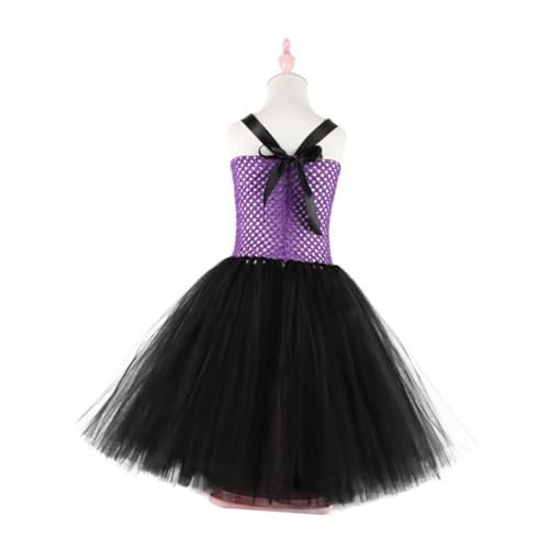 TOPPERFUN 1 Stück Hexenkostüm für Mädchen Kreatives Halloween Outfit mit Tüllrock für Partys und Besondere Anlässe Liebevolle Verarbeitung und Traumhafte TOPPERFUN 1 Stück Hexenkostüm für Mädchen Kreatives Halloween Outfit mit Tüllrock für Partys und Besondere Anlässe Liebevolle Verarbeitung und Traumhafte von TOPPERFUN