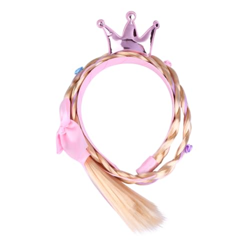 TOPPERFUN 1 Stück Kostüm Krone Haarband für Kinderfestivals Zufällige Blumenfarbe für Maskeraden und Partys aus Geruchlosem Gefertigt Schmutzabweisend und Sicher zu Tragen von TOPPERFUN