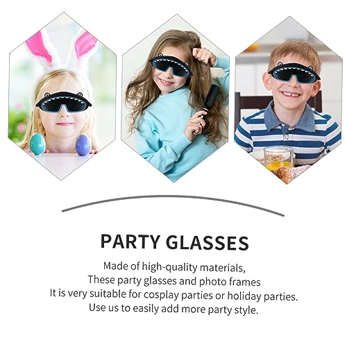 TOPPERFUN 1 Stück Lustige Kinderbrille Form Prank Brille für Partys Foto Requisiten und Festivals für Halloween Cosplay und Kindergeburtstage von TOPPERFUN