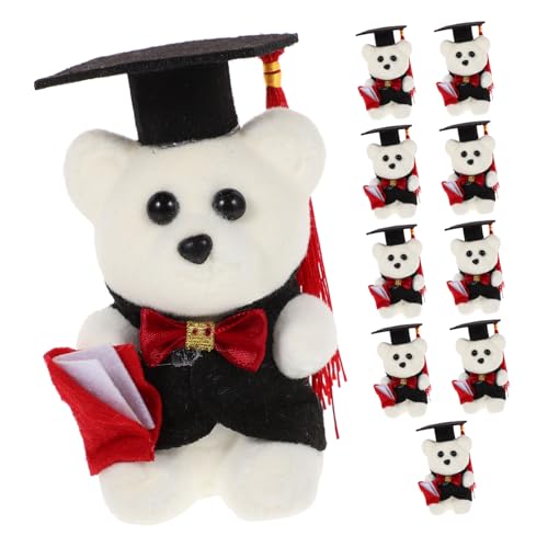 TOPPERFUN 10 Stück Dr. Bärenpuppe Plüsch-abschlussbär- Cartoon-bär-Puppe Plüschspielzeug Party Entzückendes Plüschbärenspielzeug Entzückendes Bärenspielzeug Schaum TOPPERFUN 10 Stück Dr. Bärenpuppe Plüsch-abschlussbär- Cartoon-bär-Puppe Plüschspielzeug Party Entzückendes Plüschbärenspielzeug Entzückendes Bärenspielzeug Schaum von TOPPERFUN
