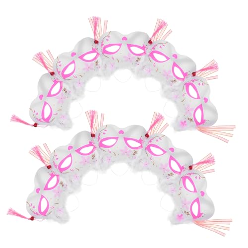 TOPPERFUN 10 Stück Japanische Fuchsmaske Halbgesichts Masquerade Masken mit Leuchtenden Led-Lichtern Flauschigem Design für Halloween Cosplay Party Bühnenauftritte Batteriefrei TOPPERFUN 10 Stück Japanische Fuchsmaske Halbgesichts Masquerade Masken mit Leuchtenden Led-Lichtern Flauschigem Design für Halloween Cosplay Party Bühnenauftritte Batteriefrei von TOPPERFUN