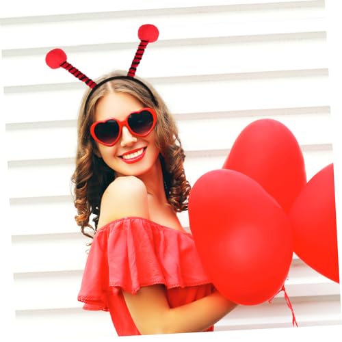 TOPPERFUN 10 Stück Teiliges Bienen Haarreif Flauschige Pompom Stirnbänder Vielseitig für Halloween Party Kostümzubehör für Erwachsene Bequeme Langlebiges Design von TOPPERFUN