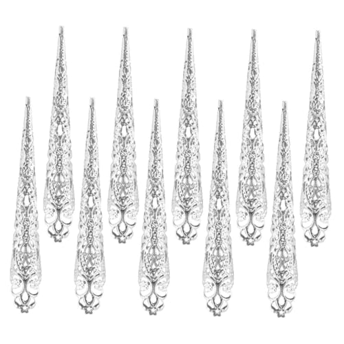 TOPPERFUN 10 Stück Teiliges Halloween Nagelcover aus Langlebigem Gruselige Fingernagel Dekorationen für Party und Cosplay für Kostüme und Dramatische Tanzaufführungen TOPPERFUN 10 Stück Teiliges Halloween Nagelcover aus Langlebigem Gruselige Fingernagel Dekorationen für Party und Cosplay für Kostüme und Dramatische Tanzaufführungen von TOPPERFUN