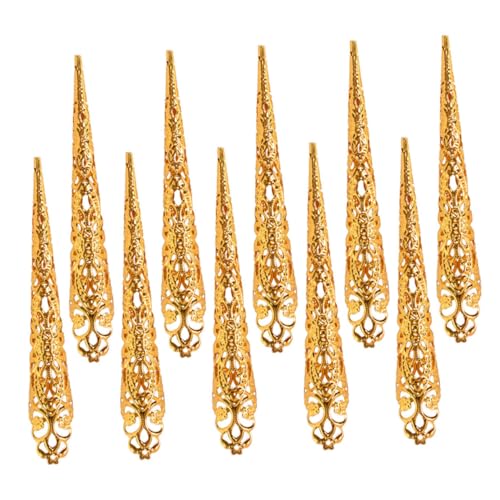 TOPPERFUN 10 Stück Teiliges Langlebige Halloween Cosplay Fingernagel Abdeckungen aus Premium Realistische Künstliche Nägel für Maskerade Kostüm und Partydekoration zum Gruseln und von TOPPERFUN