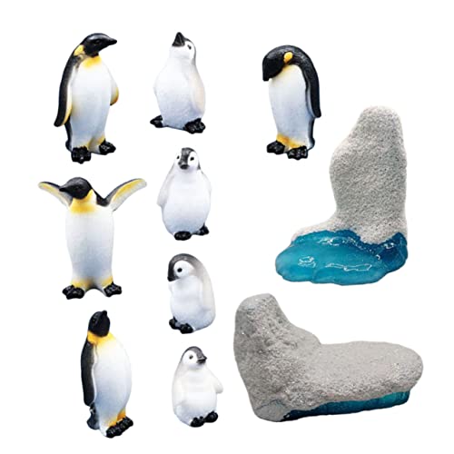 TOPPERFUN 10Stücke Teiliges Pinguin Spielzeugset aus Resin Lebensechte Mikro Landschafts Ornamente für Ansprechendes Design Kreativität und Vorstellungskraft TOPPERFUN 10Stücke Teiliges Pinguin Spielzeugset aus Resin Lebensechte Mikro Landschafts Ornamente für Ansprechendes Design Kreativität und Vorstellungskraft von TOPPERFUN