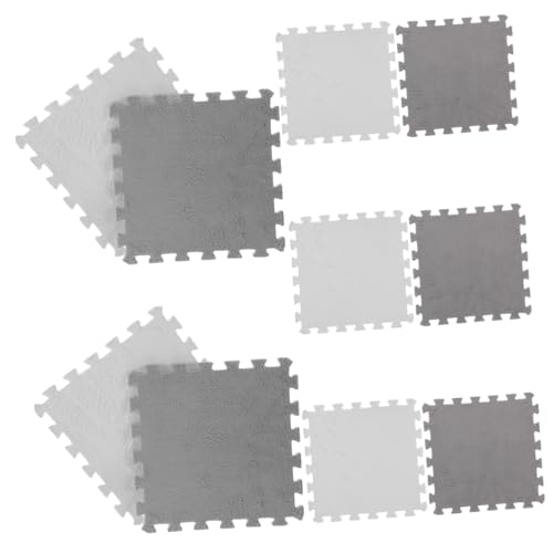 TOPPERFUN 10Stücke Teiliges Weiches Babybodenmatte Ineinandergreifende Krabbelmatte aus Langlebigem Material und rutschfest und Komfortabel für Zuhause oder Büro TOPPERFUN 10Stücke Teiliges Weiches Babybodenmatte Ineinandergreifende Krabbelmatte aus Langlebigem Material und rutschfest und Komfortabel für Zuhause oder Büro von TOPPERFUN