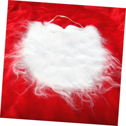 TOPPERFUN 12 Stück Teiliges Realistische Weihnachtsmann Schnurrbärte Weiß Langlebige Party Facial Hair Requisiten für Weihnachtsfeier Karneval und Festtagskostüm TOPPERFUN 12 Stück Teiliges Realistische Weihnachtsmann Schnurrbärte Weiß Langlebige Party Facial Hair Requisiten für Weihnachtsfeier Karneval und Festtagskostüm von TOPPERFUN