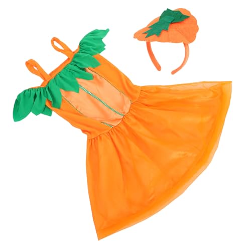 TOPPERFUN 1Satz Kürbis Kostüm Set für Halloween Adorable Kürbis Haarband und Grüne Tüllrock für Partys Cosplay für Erwachsene TOPPERFUN 1Satz Kürbis Kostüm Set für Halloween Adorable Kürbis Haarband und Grüne Tüllrock für Partys Cosplay für Erwachsene von TOPPERFUN