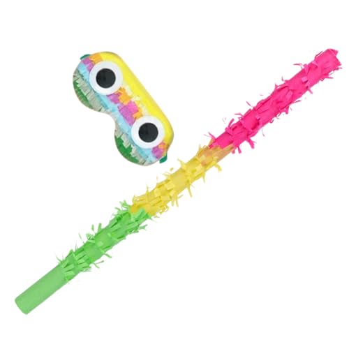 TOPPERFUN 1Satz Piñata Stick Mit Augenbinde Für Geburtstagsfeiern Leichtes Und Sicheres Zubehör Für Pinata Mit Bunten Farben Und Stabiler Verarbeitung TOPPERFUN 1Satz Piñata Stick Mit Augenbinde Für Geburtstagsfeiern Leichtes Und Sicheres Zubehör Für Pinata Mit Bunten Farben Und Stabiler Verarbeitung von TOPPERFUN